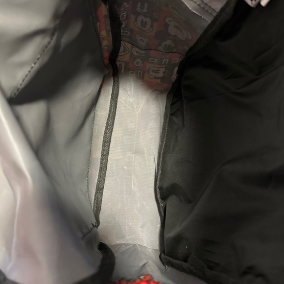 Walt Disney World Parks Authentic Backpack Mickey Mouse Pop Art Faces Red Yellow - Picture 6 of 13